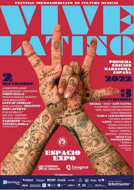 Escenarios y horarios Vive Latino 2022