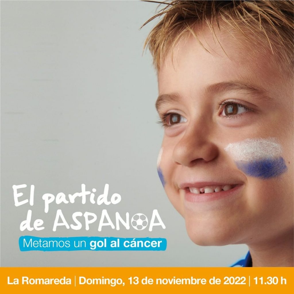 El partido de Aspanoa se celebrará el 13 de noviembre en el estadio municipal de La Romareda