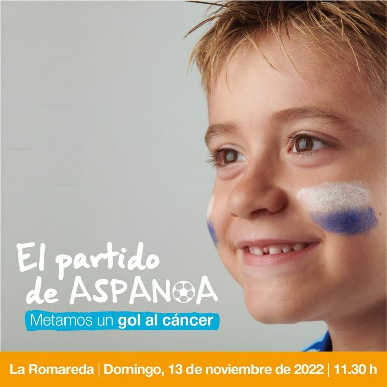 El partido de Aspanoa se celebrará el 13 de noviembre en el estadio municipal de La Romareda