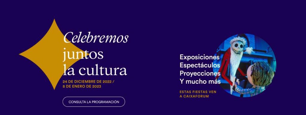 Programación de Navidad en Caixaforum Zaragoza