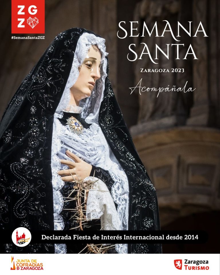 Cartel de la Semana Santa de Zaragoza 2023