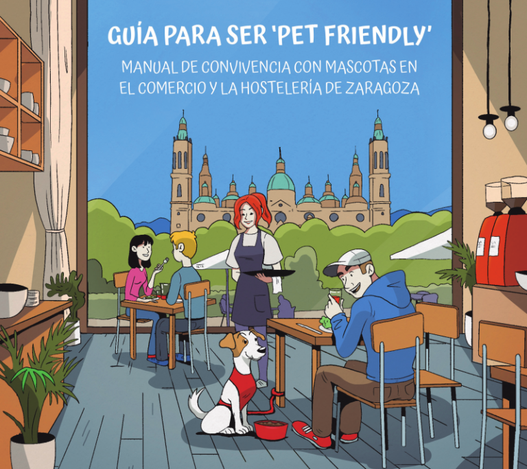 Zaragoza lanza un manual de convivencia de «ciudad pet friendly»
