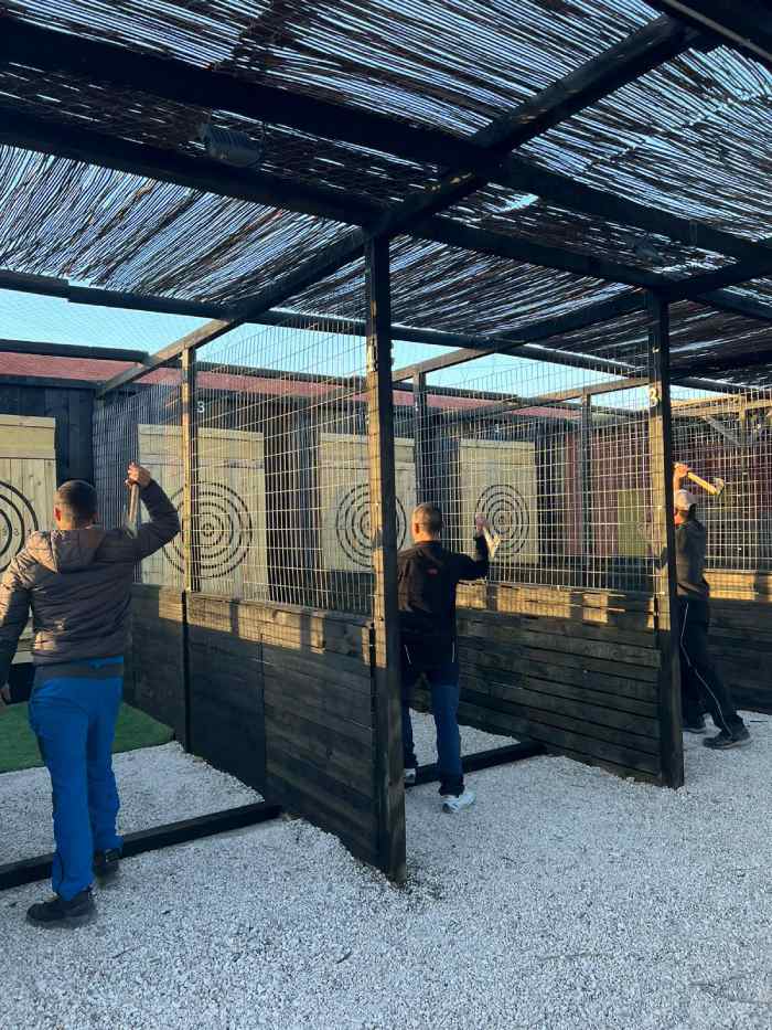 Nueva galería de tiro con Hacha en María de Huerva