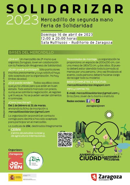 Feria Solidarizar este domingo en la Multiusos