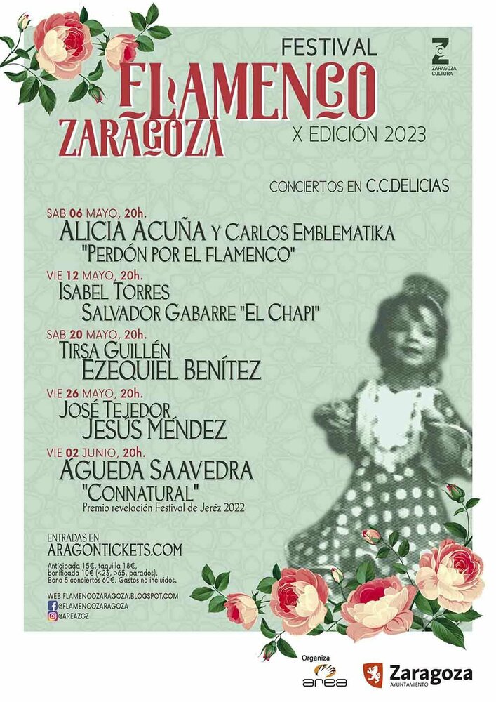 X Edición Festival Flamenco de Zaragoza 2023