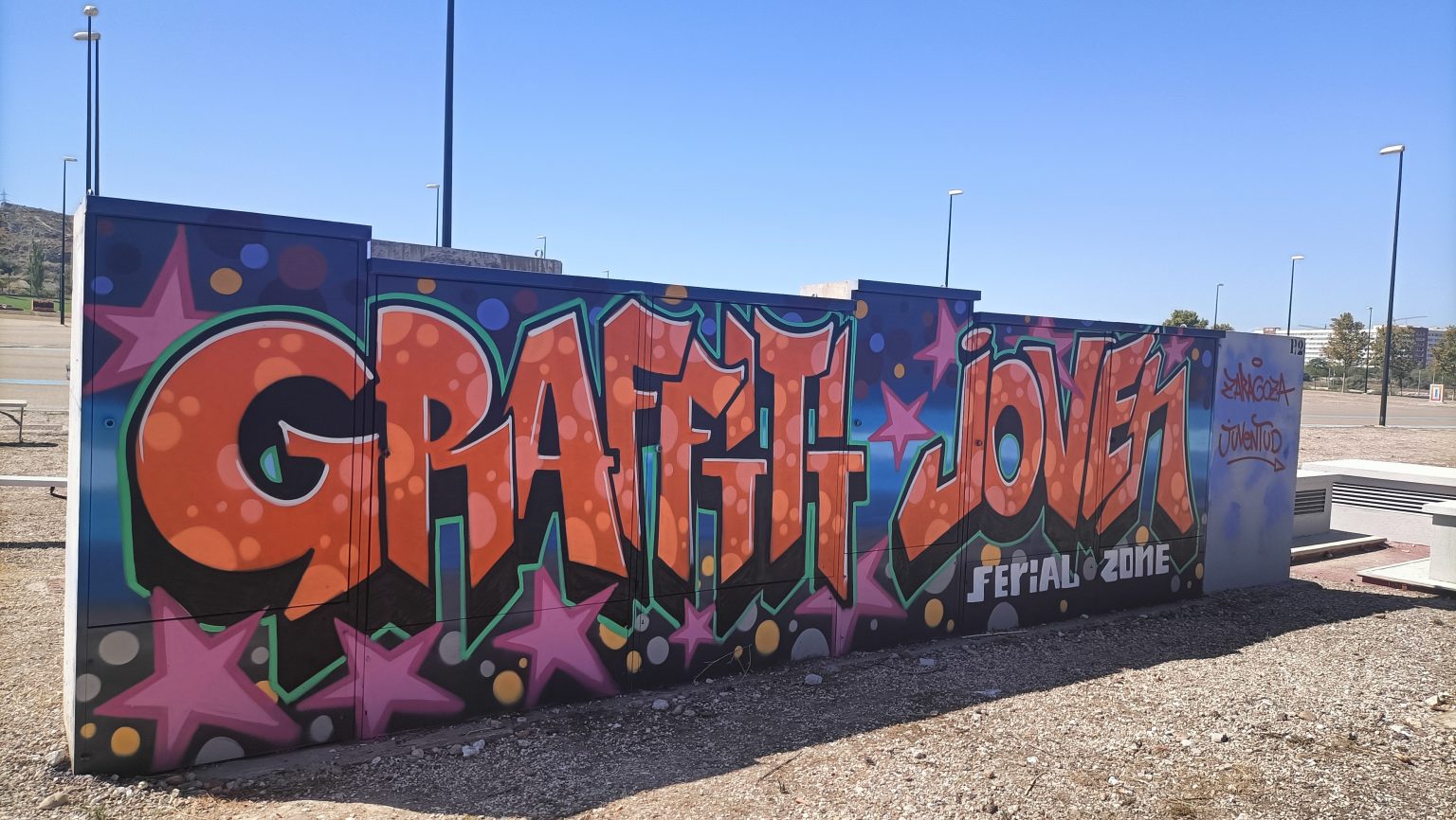 Se buscan jóvenes grafiteros para dar color al recinto ferial de Valdespartera