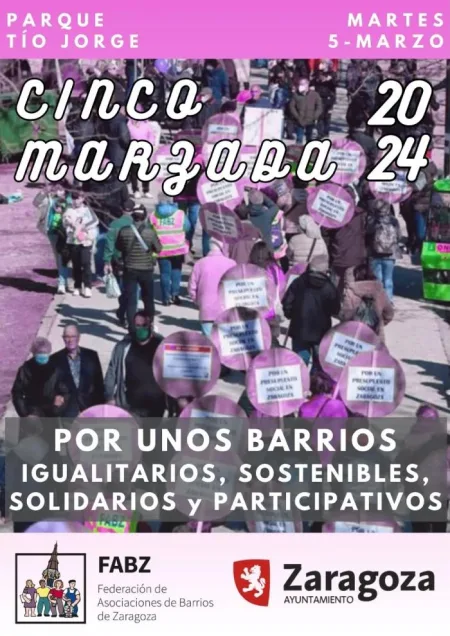 La Cincomarzada 2024. Actividades en el parque Tío Jorge