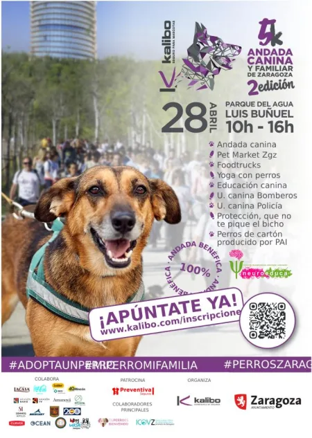 La II Andada Canina y Familiar Kalibo 5K volverá al Parque del Agua