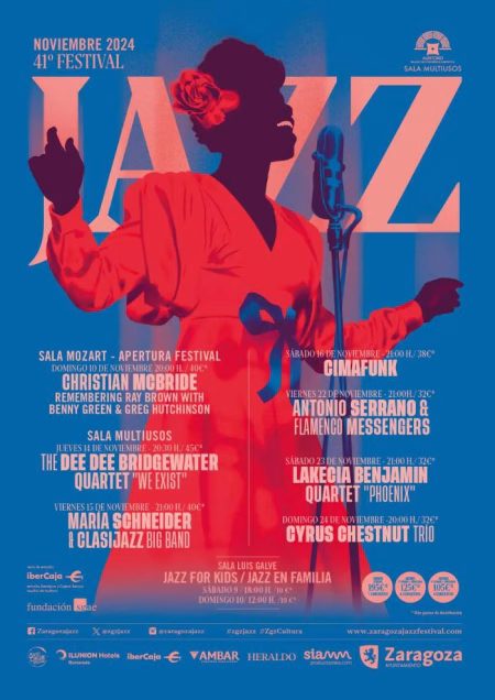 El Festival de Jazz de Zaragoza llenará noviembre de música