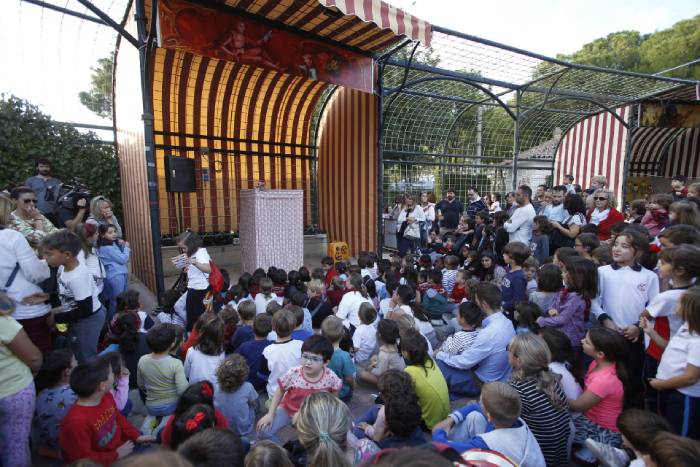 Vuelven los títeres y marionetas al Parque Grande estos Pilares