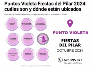 El Ayuntamiento lanza la campaña ‘No es no’ para unas Fiestas del Pilar seguras