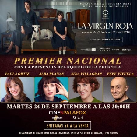 Premier de «La virgen roja» nuevo trabajo de Paula Ortiz