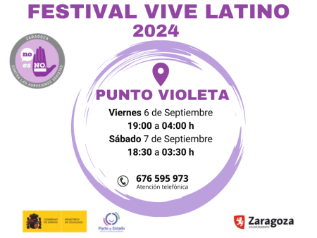 Punto Violeta en el Festival Vive Latino