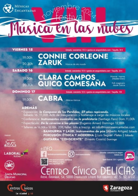8ª edición del Festival cultural “Música en las nubes”