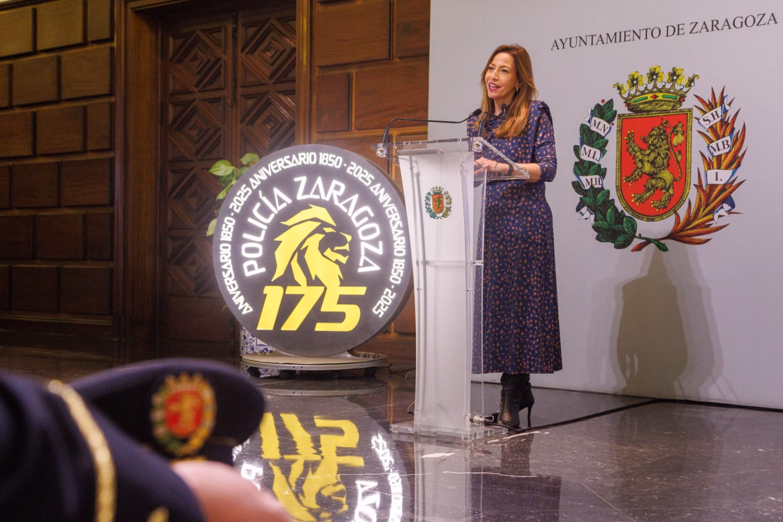 Medalla de oro de Zaragoza a la Policía Local por su 175 aniversario