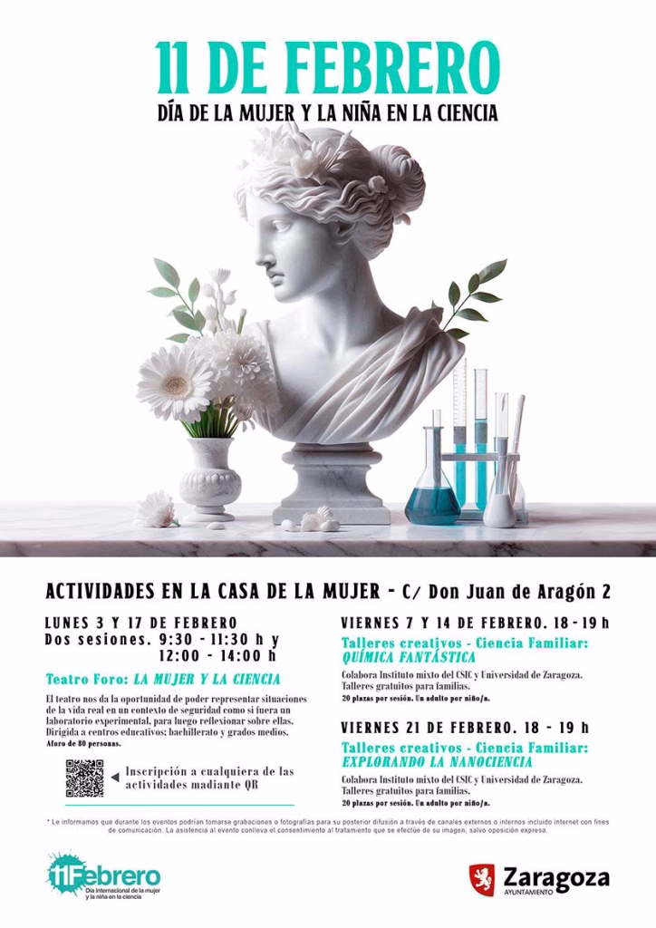 Actividades 11 de febrero Día de la Mujer y la Niña en la Ciencia