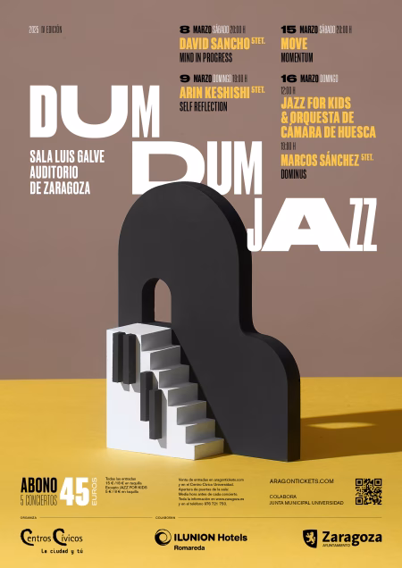 «Dum dum jazz» se estrena en la sala Luis Galve