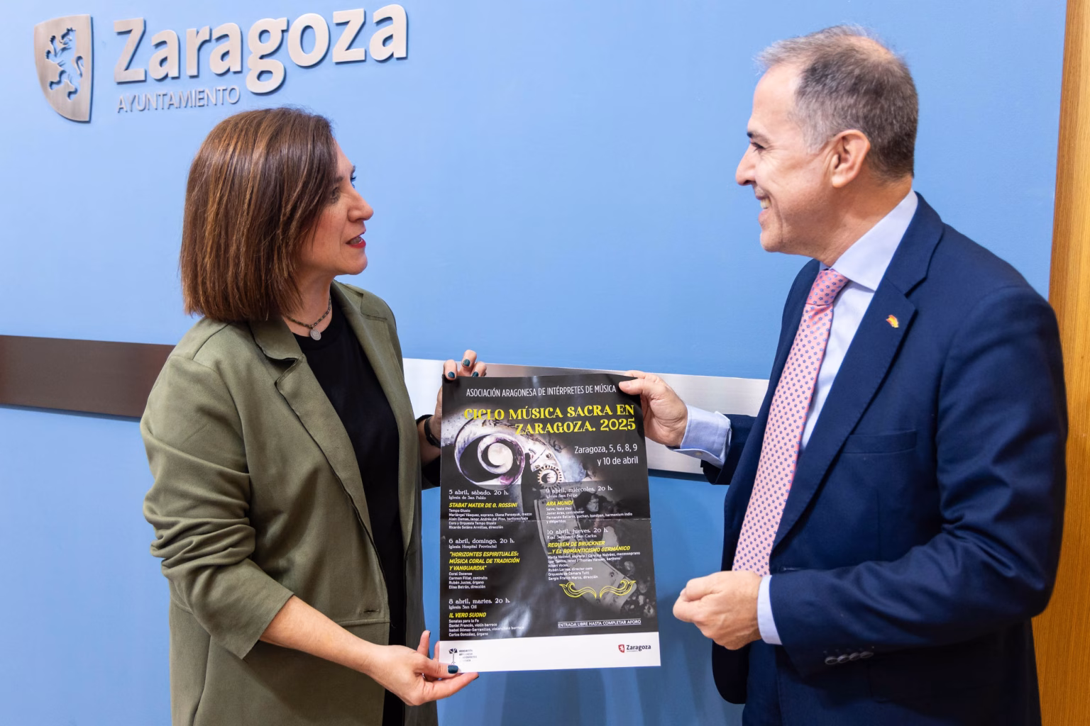 La música sacra llenará cinco iglesias de Zaragoza del 5 al 10 de abril