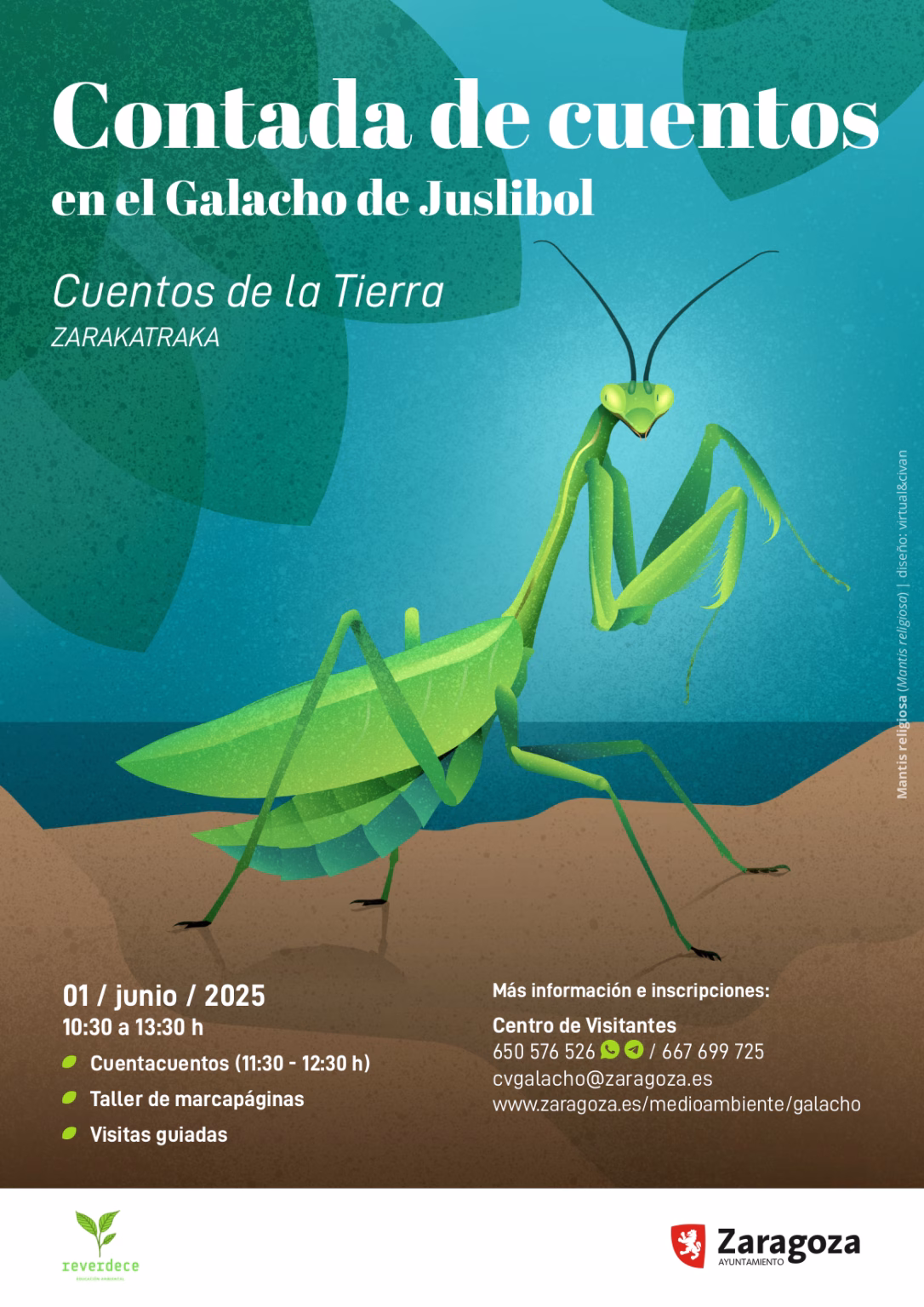 El Galacho de Juslibol acoge el domingo una nueva edición de la Contada de Cuentos con un espectáculo de la compañía Zarakatraka