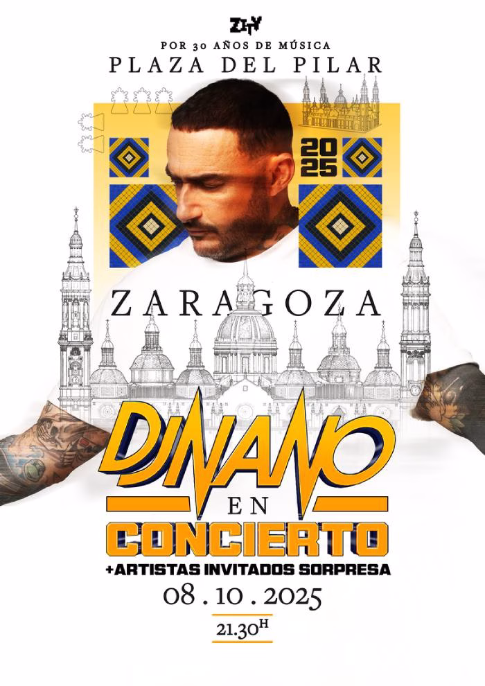 Dj Nano celebrará en la Plaza del Pilar el inicio de su gira ’30 años en la música’ de la mano del Zity
