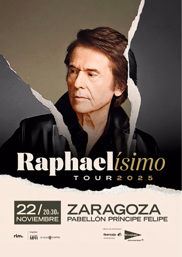 Raphael presenta su gira «Raphaelísimo» en el Príncipe Felipe