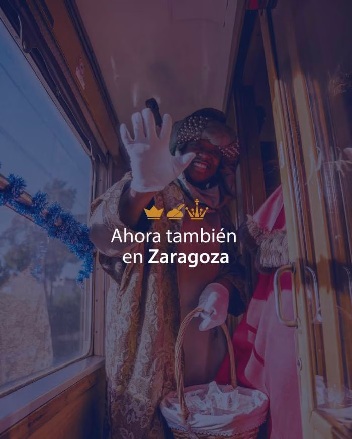 Tren de los Reyes Magos en Zaragoza