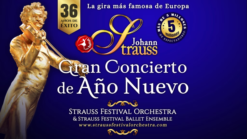 JOHAN STRAUSS: CONCIERTO DE AÑO NUEVO