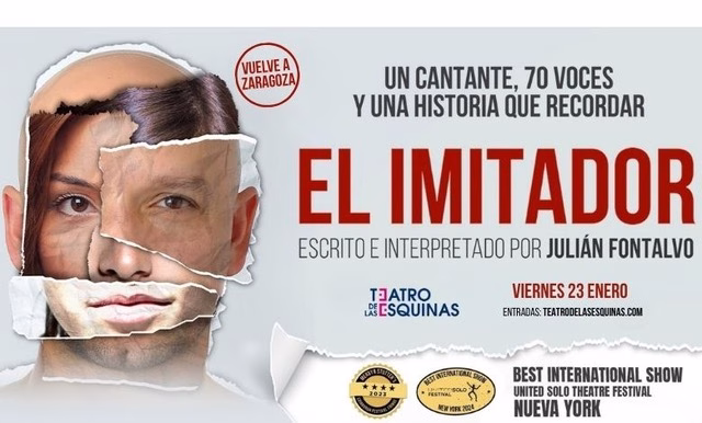 El Imitador vuelve a Zaragoza en el Teatro de las Esquinas