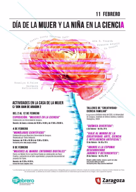 Zaragoza celebra el 11-F con actividades por el Día de la Mujer y la Niña en la Ciencia