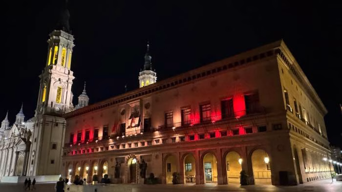 Zaragoza se suma este sábado a «La Hora del Planeta 2026» apagando las luces de varios edificios emblemáticos