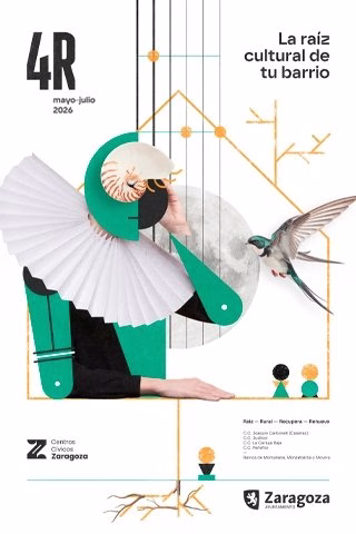 El programa 4R lleva cultura, teatro y actividades familiares a los barrios rurales de Zaragoza hasta julio