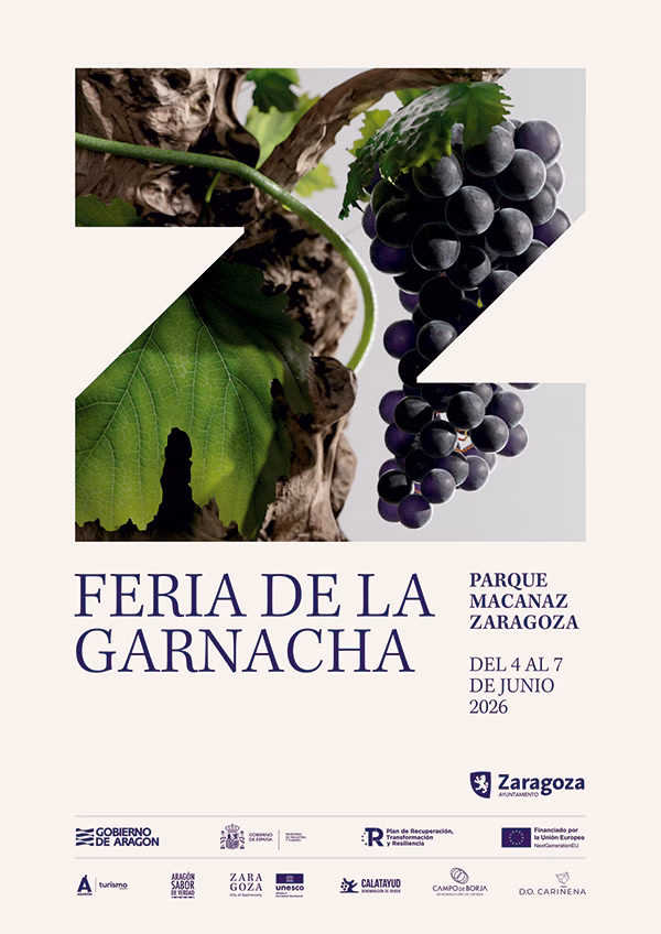 La Feria de la Garnacha 2026 en Zaragoza: Programa completo