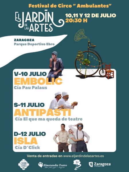 Los 3 espectáculos de circo y magia en Zaragoza que no te puedes perder este fin de semana
