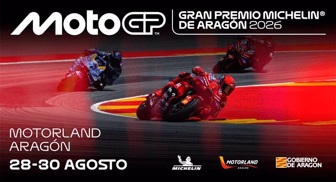 MotoGP vuelve a casa: así será el Gran Premio Michelin de Aragón 2026 en MotorLand