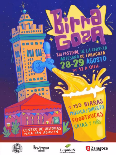 Birragoza 2026. Vuelve el festival de cerveza artesana a Zaragoza