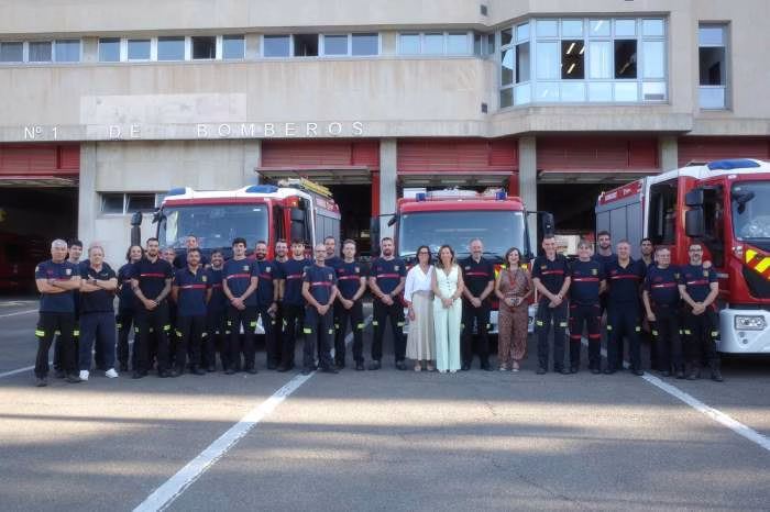 Los Bomberos de Zaragoza serán los pregoneros de las Fiestas del Pilar 2026