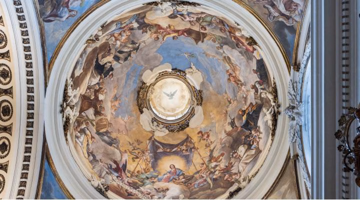 El Pilar recupera su joya oculta. Así ha quedado la cúpula de Ramón Bayeu tras su restauración histórica