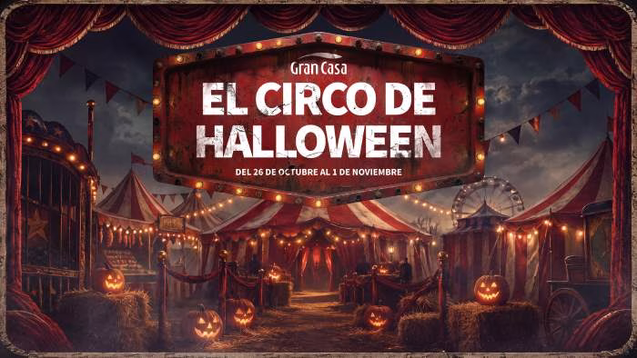 Un circo de Halloween para toda la familia visita GranCasa